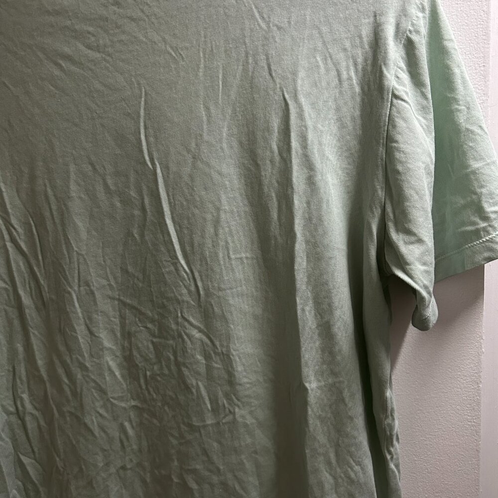 Adidas Originals Kids Size XL 15-16Y Green trefoil short sleeve tee T-shirt - Picture 14 of 15